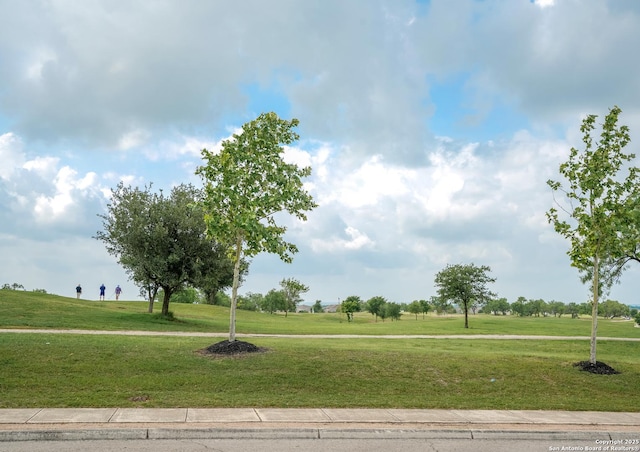 surrounding community featuring a yard