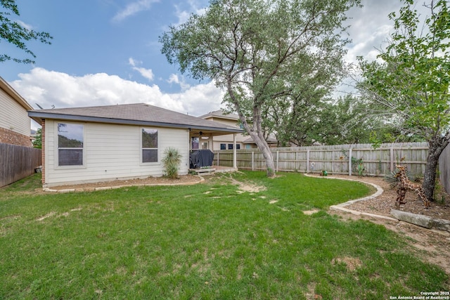 9110 Feather Blf, Helotes, TX 78023 - view of yard