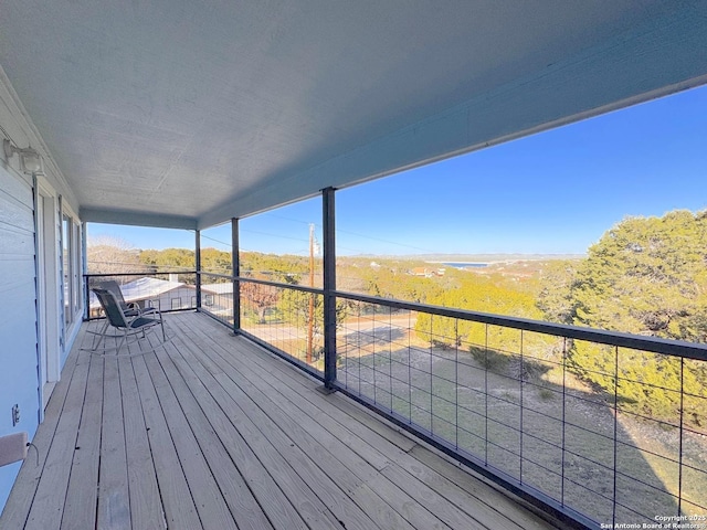 726 Barbara Dr, Canyon Lake, TX 78133 - view of deck