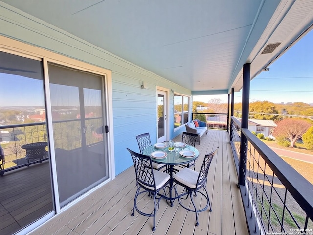 726 Barbara Dr, Canyon Lake, TX 78133 - view of wooden deck