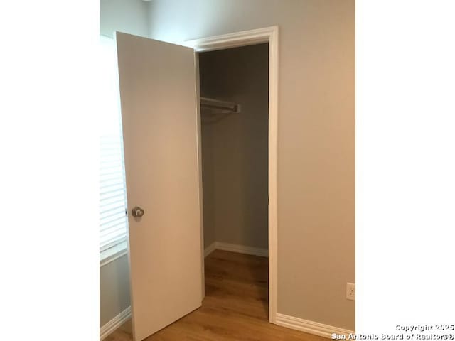 view of closet