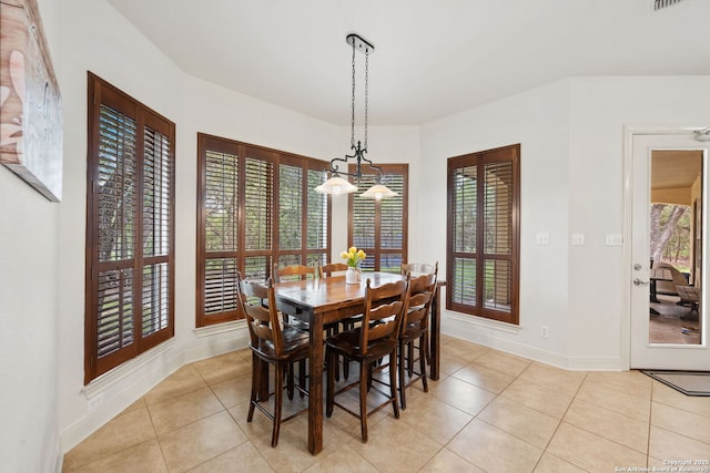 30406 Saddleridge, Bulverde, TX 78163 - dining room featuring baseboards and light tile patterned floors