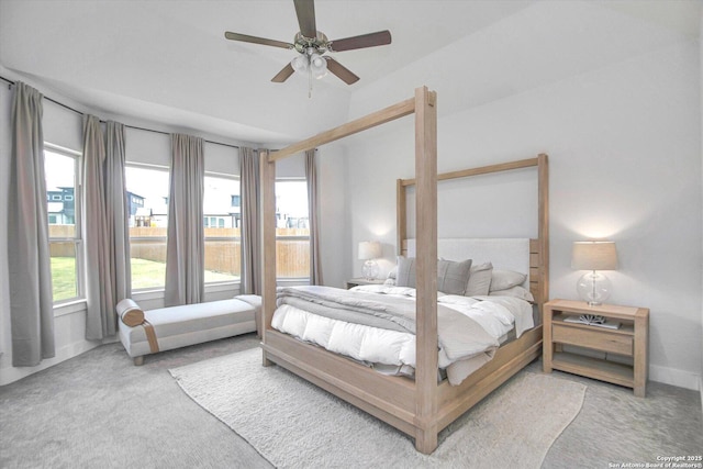3818 Cualquiera, San Antonio, TX 78261 - carpeted bedroom featuring ceiling fan