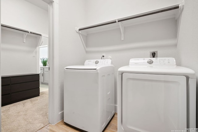 3818 Cualquiera, San Antonio, TX 78261 - laundry room with separate washer and dryer