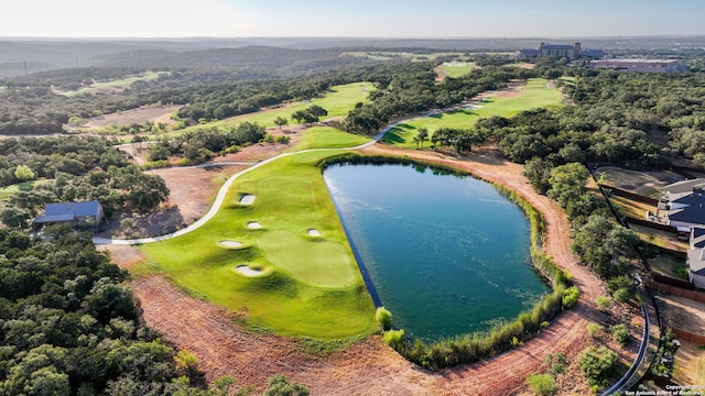 3818 Cualquiera, San Antonio, TX 78261 - aerial view of a large body of water and a golf course