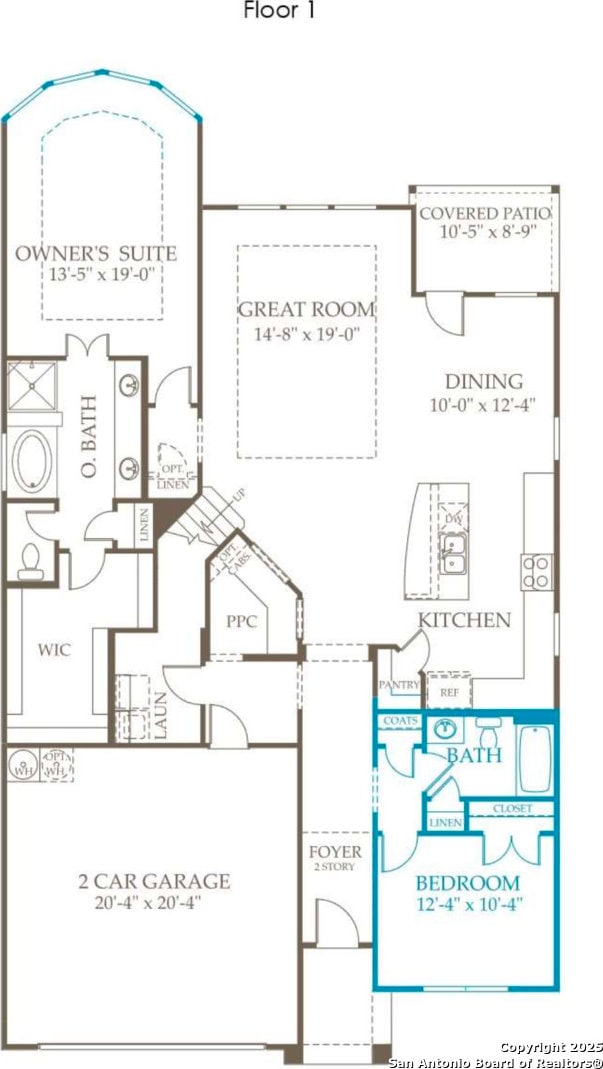 13911 Lazada, San Antonio, TX 78245 - room layout