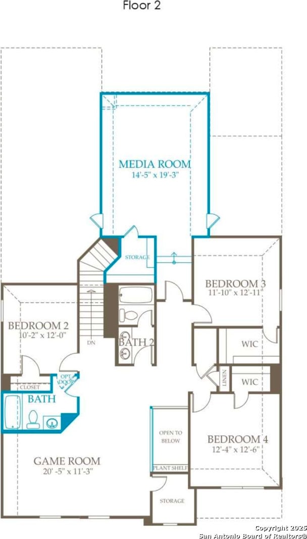 13911 Lazada, San Antonio, TX 78245 - floor plan / room layout