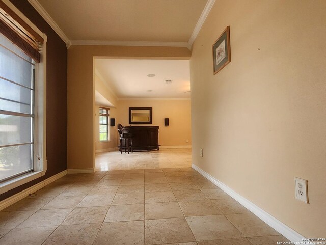 3014 War Knife, San Antonio, TX 78238 - hall with baseboards and ornamental molding