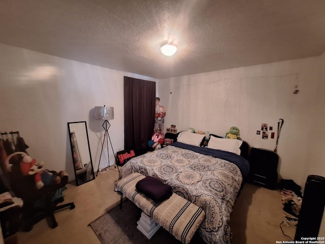 3715 Bolden, Converse, TX 78109 - bedroom with carpet flooring and a textured ceiling
