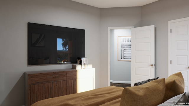 140 Duck Trl, San Antonio, TX 78245 - bedroom with baseboards and wood finished floors