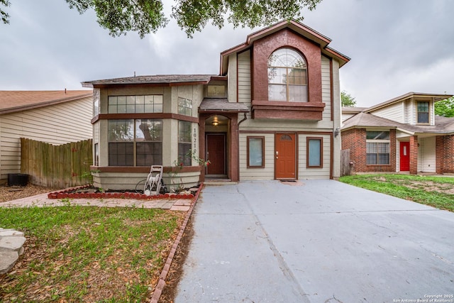 10210 Apricot Fld, San Antonio, TX 78245 - view of front facade featuring fence
