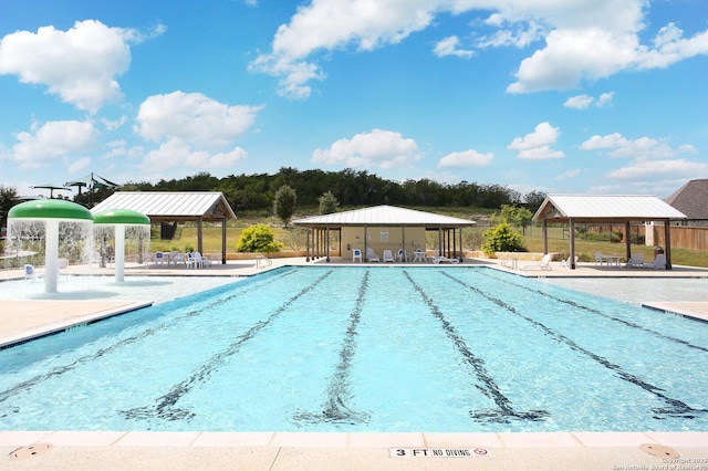 14447 Costa Leon, San Antonio, TX 78245 - community pool with a gazebo