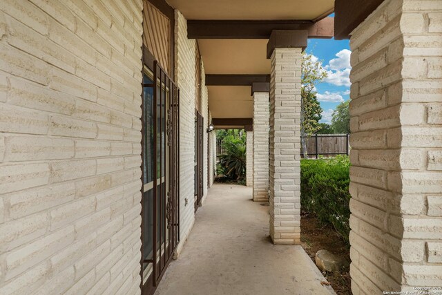 14320 Forum Rd, Universal City, TX 78148 - view of patio / terrace featuring fence