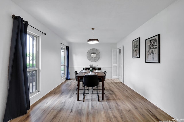 14320 Forum Rd, Universal City, TX 78148 - dining room featuring baseboards and wood finished floors