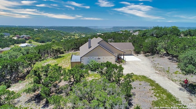 120 Sam Houston, Kerrville, TX 78028 - view from above of property