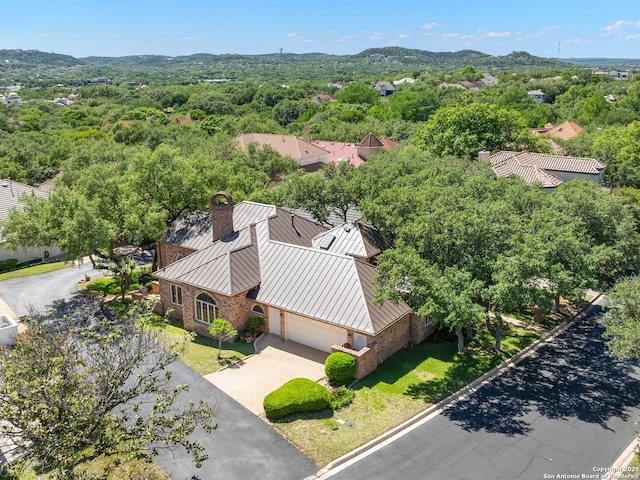 9 Chester Downs, San Antonio, TX 78257 - aerial view featuring a view of trees