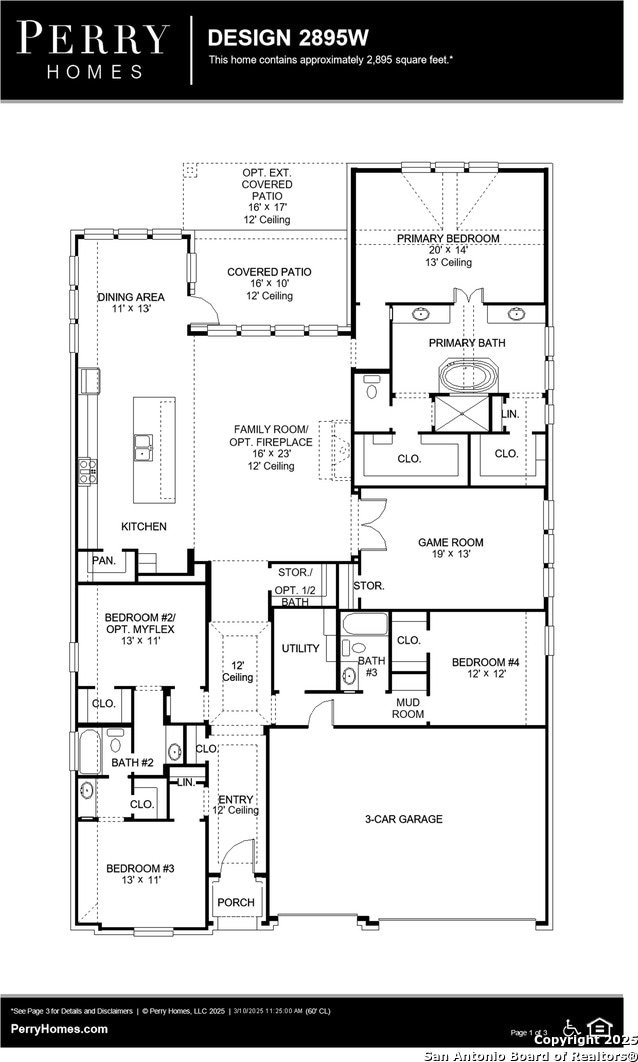 2940 Harvest Moon, Seguin, TX 78155 - floor plan