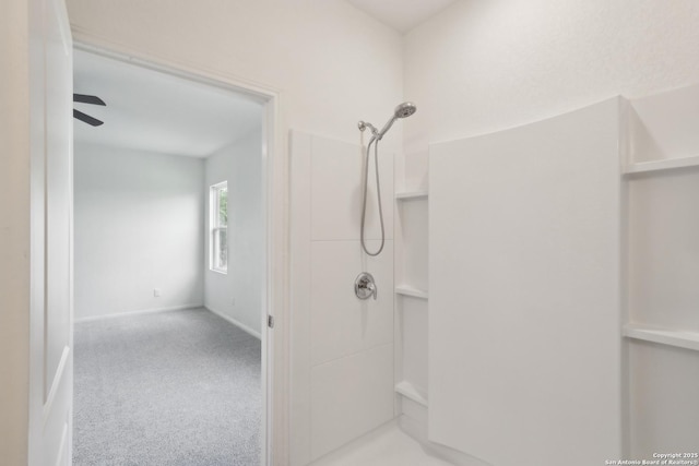 full bath with a shower