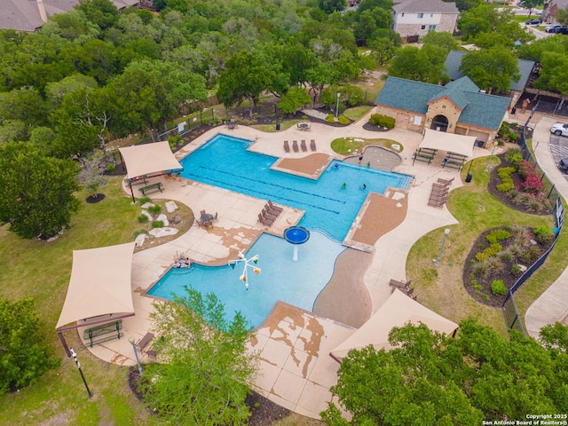 aerial view