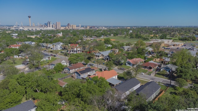 birds eye view of property featuring a residential view