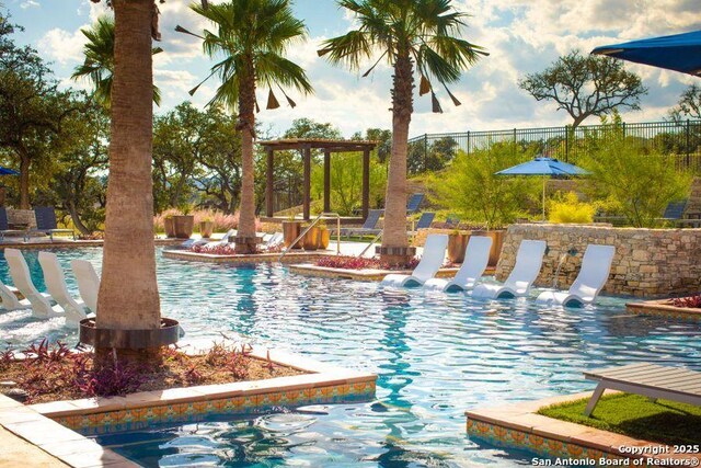 104 Talavera, Boerne, TX 78006 - community pool with fence