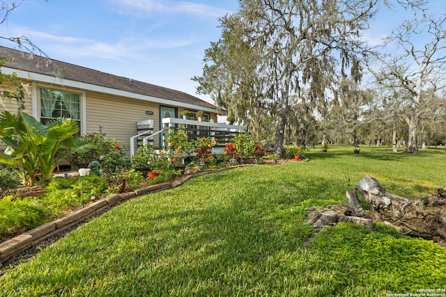 6377 County Road 659, Brazoria, TX 77422 - view of yard