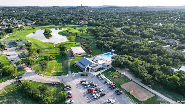 213 Heavens Way, San Antonio, TX 78260 - aerial view featuring a water view