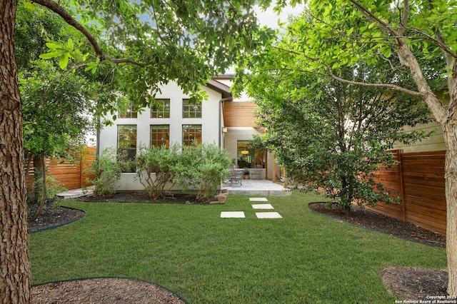 440 E Olmos, San Antonio, TX 78212 - view of yard with a patio