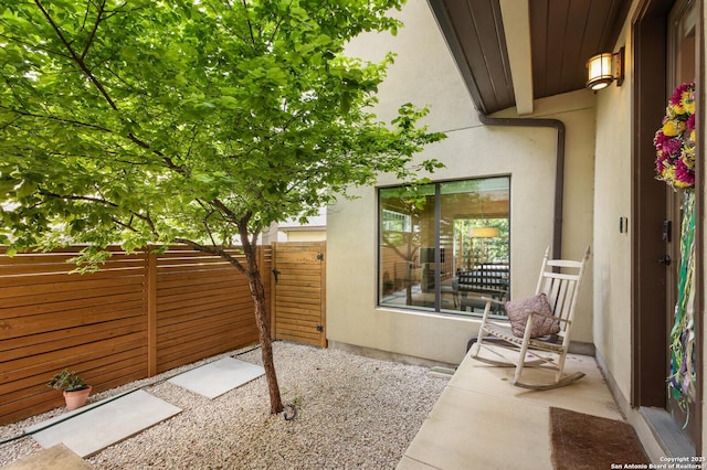 440 E Olmos, San Antonio, TX 78212 - view of patio / terrace featuring fence