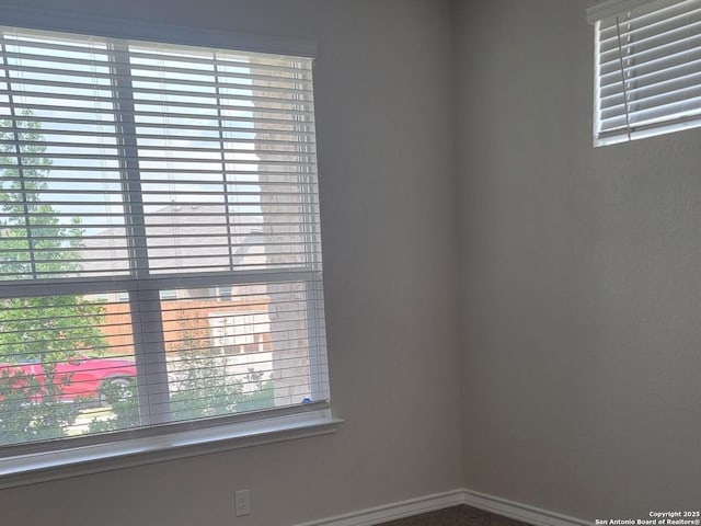 interior details with baseboards
