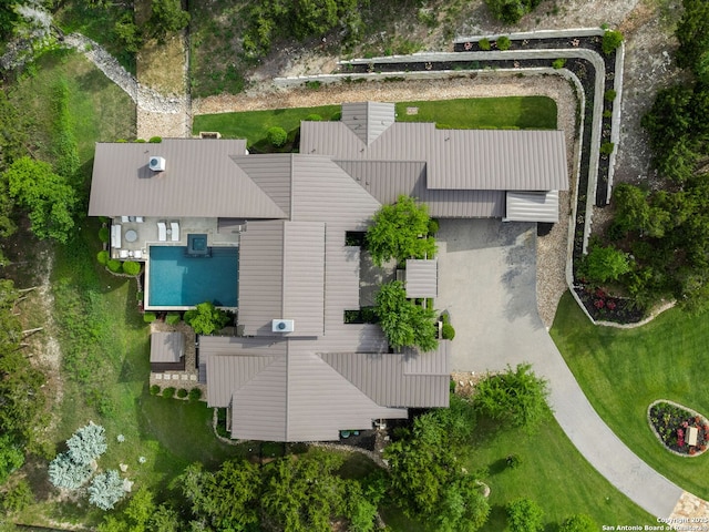 4701 Peralta Ln, Austin, TX 78735 - drone / aerial view