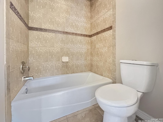 1262 Sleepy Holw, New Braunfels, TX 78130 - bathroom featuring tile patterned floors and toilet