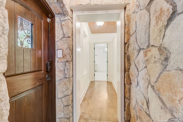 402 Thelma Dr, Olmos Park, TX 78212 - corridor featuring wood finished floors