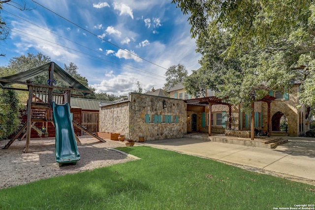 402 Thelma Dr, Olmos Park, TX 78212 - view of play area