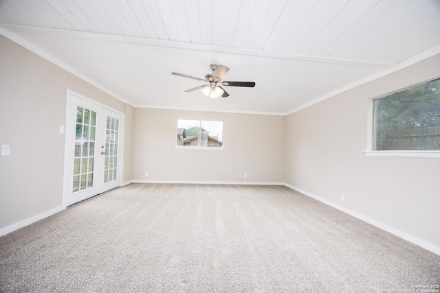 5154 Village Grn, San Antonio, TX 78218 - unfurnished room with a ceiling fan, a healthy amount of sunlight, and carpet