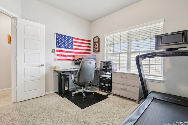 9223 Yaya, Converse, TX 78109 - office area with carpet floors and baseboards