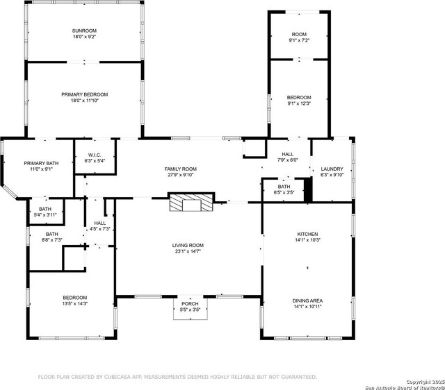 520 Queen Anne, San Antonio, TX 78209 - home floor plan