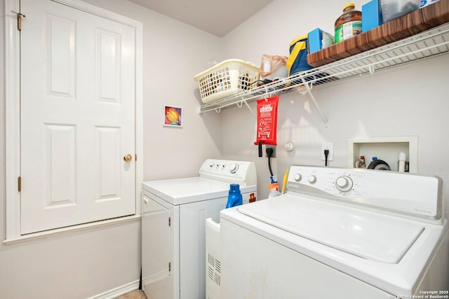 9503 Kirk Pond, San Antonio, TX 78240 - laundry room with separate washer and dryer