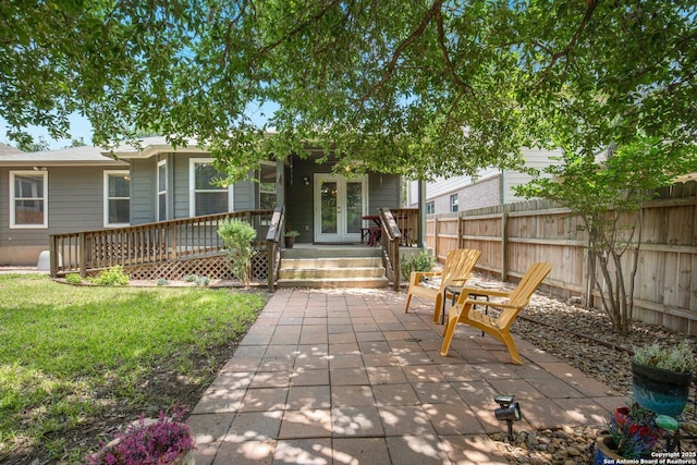 9503 Kirk Pond, San Antonio, TX 78240 - back of property featuring a patio area