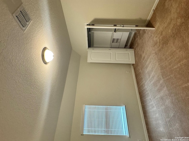 interior space with visible vents