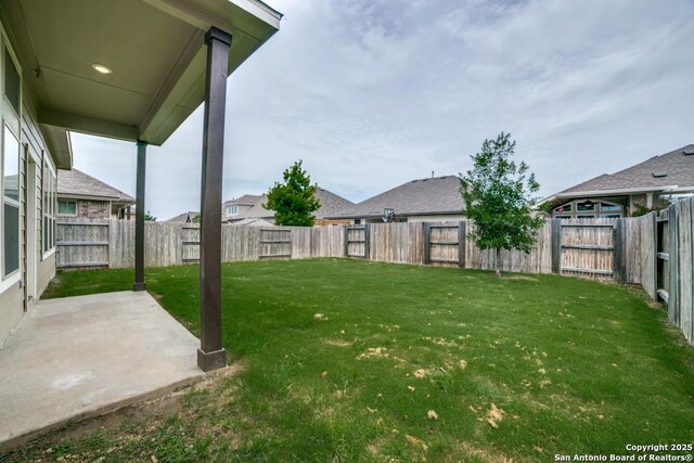 2241 Windswept, New Braunfels, TX 78132 - view of yard featuring a patio area