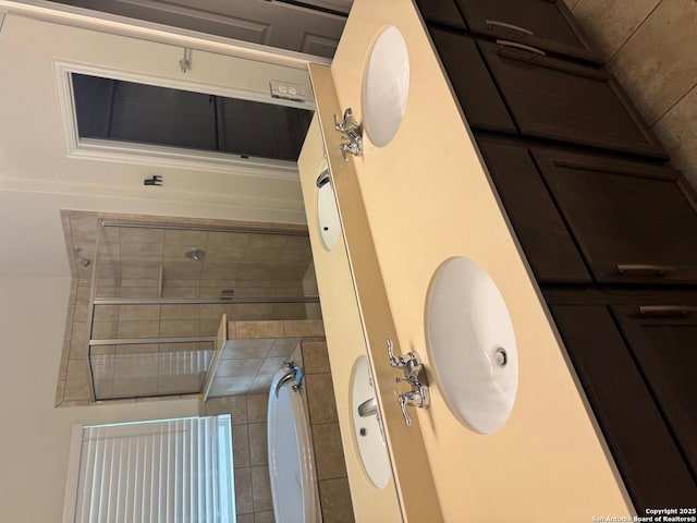 bathroom with a sink