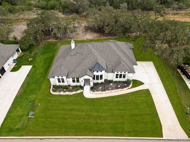 drone / aerial view