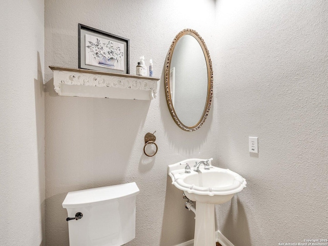 bathroom with toilet