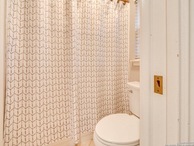 bathroom with toilet