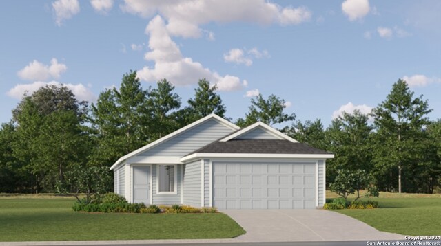 2426 Legends Crk, New Braunfels, TX 78130 - exterior space featuring concrete driveway