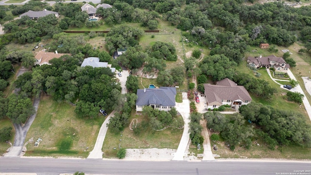 birds eye view of property featuring a residential view