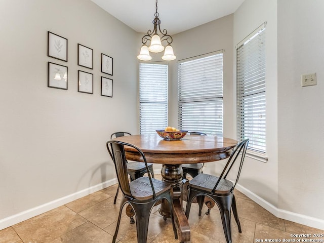 14051 Cedar Cyn, San Antonio, TX 78231 - dining area featuring light tile patterned floors and baseboards