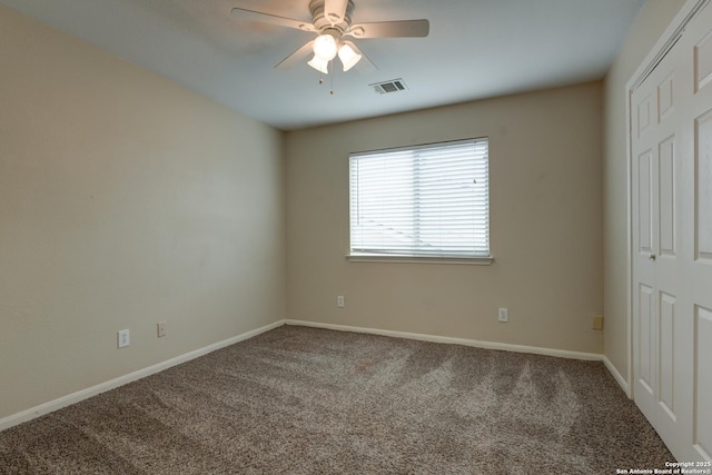 3622 Mill Mdw, San Antonio, TX 78247 - unfurnished bedroom with carpet flooring, a closet, and baseboards