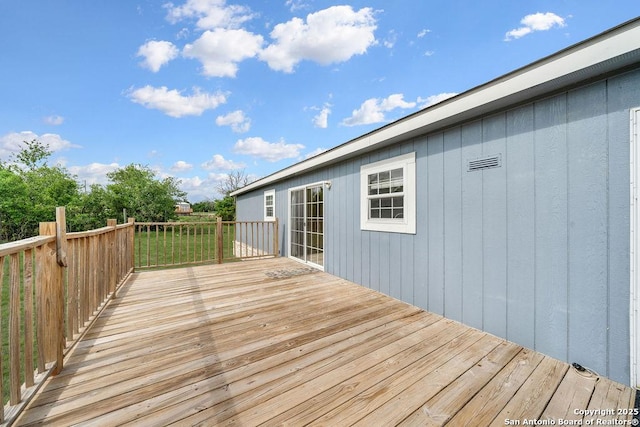 769 Kristen Ln, Harper, TX 78631 - view of wooden terrace